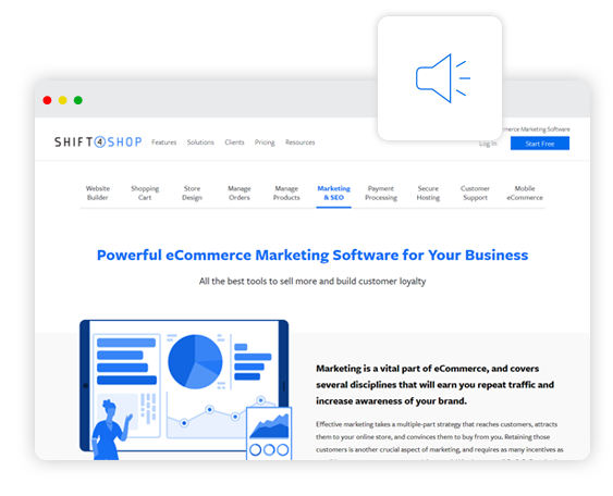Reach Customers with a Full Suite of Versatile Marketing Tools